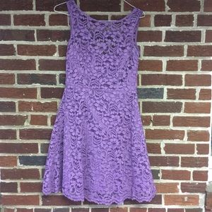 David’s Bridal Lace All Over Bridesmaid Dress